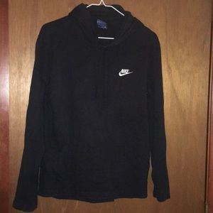 Simple black Nike hoodie